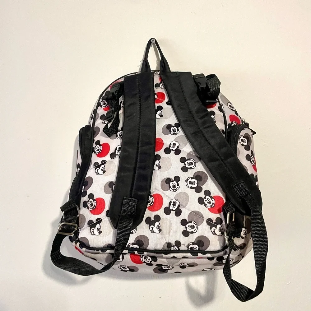 Disney Mickey Mouse Toss Heads Back Pack Baby‎ Diaper Bag Daypack